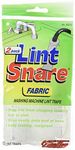 Lot of 12 Lint Snare ® Fabric Washing Machine Traps with Ties Clamps (6 Packs of 2)