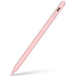 Stylus Pen for iPad Pencil 10th Gen, Stylus Pencil for iPad 9th Gen, Pen for iPad(2018-2023) with Palm Rejection& Tilt Sensitivity, Work for iPad 6-10, Air 3/4/5, Mini 5/6, Pro 11/12.9" (Pink)