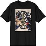 Jujutsu Kaisen Character Poster Art Men's Black T-shirt