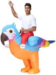 JASHKE Parrot Costume Adult Inflatable Parrot Costumes Inflatable Halloween Costumes Adult