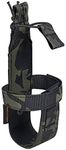 Excellent Elite Spanker Outdoor Tactics Portable Belt Bottle Holder Molle Bottle Carrier for Hunting Walking Running Cycling Hiking Can Adjust The Size (Multicam Black)