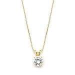 Mariell Cubic Zirconia Crystal Gold