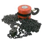 Oypla 2 Ton Chain Lifting Block & Tackle Hoist Heavy Duty Load