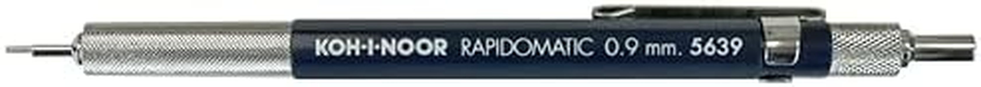 Koh-I-Noor Rapidomatic Mechanical Pencil, .9mm lead, Navy, 1 Each (5639)