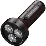 Ledllenser LEDLENSER P18R Signature Handheld Flashlights | LED Configuration - Xtreme LED | Luminosity - MAX 2600 lm - MIN 30 lm | Lighting Range - MAX 420 m - MIN 50 m | Rechargeable - Yes | Outdoor