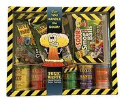 Toxic Waste Mega Selection Gift Box 639g | 9 Sour Sweet Packs | Gift Box | Birthday Present For Him & Her, Men, Women, Boys, Girls