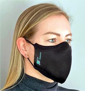 Silver Life Face Masks 2-Pack British Type II PPE with Silver-Ion Technology CE, UK HSE and US EPA approvals Air Pollution Protection Washable Adjustable