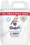 Comfort Pure Sensitive Gentle for Skin Fabric Conditioner Softener 166 Wash 5L Upto 5 months supply