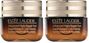 Estée Lauder Advanced Night Repair Eye Supercharged Gel-Cream Synchronized Multi-Recovery | Eye Cream for Dark Circles, 15 ml (Pack of 2)
