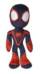 Disney 6315875812X12 25cm DAR Spiderverse Miles Morales Action Figure 25 cm Soft Toy with Glow in The Dark Eyes, One Size