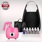 Tanning Essentials Pro V Glam 'Fuchsia Pink' Complete Tanning Kit - With Black Tent & FREE Suntana Tan