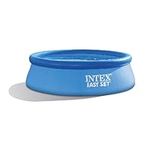 Intex 8ft x 30in Easy Set Inflatable Above Ground Family Swimming Pool (No Pump)