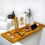 Luxury Bath Caddy Tray for Bathtub 