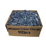 GreatWhip Whipped Cream Chargers 900Pcs, 8g Nitrous Oxide Cartridges Usable Overstocked/Damaged/Loose Packaging