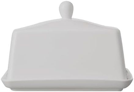 Maxwell & Williams White Basics Butter Dish Gift Boxed