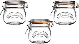 Kilner Set of 3 Round Clip Top Jars