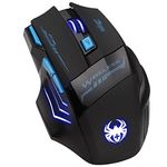 MAXIN ZELOTES Professional LED Optical 2400 DPI 7 Button USB 2.4G Wireless Gaming Mouse for Pro Game Notebook, PC, Laptop, Computer