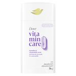 Dove Vitamin Care+ Aluminum-Free Deodorant Lavender & Chamomile Scent 72h Breathable Odour Protection with Vitamin B3+E 74 g