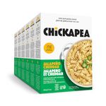 Chickapea One Pot Chickpea Pasta - White Cheddar with Jalapeno - 198g (Pack of 6)