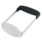 MEAARTEM Heavy Duty Potato Masher, Potato Masher Kitchen Tool Stainless Steel Vegetable Masher, Mashing Potato Smasher by