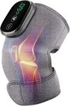 KLVS Polyester Knee Massager for Joint Pain Relief Machine| Electric Cordless Knee Heating Pad Therapy Vibration for Arthritis, Men, Women - 1 Year Warranty