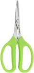 Messermeister 6-Inch Culinary Scissors, Green - All-Purpose Kitchen Scissors - 2Cr13 Stainless Steel & Nylon Slip-Resistant Handles