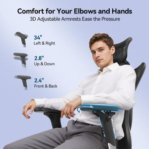 SIHOO Ergonomic Mesh Office Chair – Adjustable Lumbar Support