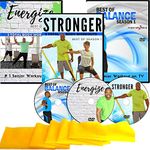 Exercise for Seniors DVD Collection- 6 Total Body Workouts + 10 Balance Workouts + Resistance Band + 3 Bonus Senior Exercise Gifts- Easy to Follow. Fun to do! Exercise videos for seniors you will love