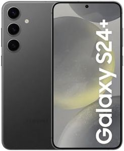 Samsung Galaxy S24+, AI Android Smartphone, 12GB RAM, 256GB Storage, 50MP Camera, Large display, Faster RAM, Long Battery Life, Onyx Black, 3 Year Manufacturer Extended Warranty (UK Version)