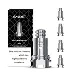 Smok Nord Replacement Coil Pack of 5-1.4 Ohm Regular Coil for Mtl Vaping Better Flavor Works with Priv N19 Kit, Nord 2 Kit, Nord Pro Kit, Nord Kit No Nicotine