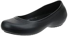 Crocs Women's Crocs Work W Ballet Flats, Black Black 001, 7 UK