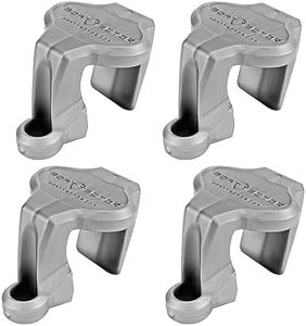 Extreme Max 3005.5002 BoatTector Pontoon Rail Fender Hanger/Adjuster - Gray, Pack of 4