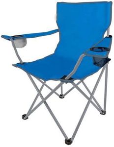 Sisliya Portable Camping Chair Steel Frame Outdoor with Cup Holder & Folding Mechanism, Sports Chair, Outdoor Seating Chair & Lawn (SS-PACKE of 1)