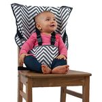 Cozy Cover Easy Seat Portable High Chair (Chevron) - Quick, Easy, Convenient Cloth Travel High Chair Fits in Your Hand Bag For a Happier, Safer Infant/Toddler