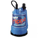 Clarke Hippo 2 1" 250W Submersible Water Pump, 85Lpm Flow, 6m Lift, 230V with Thermal Overload Protection