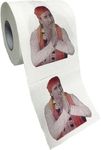 Justin Trudeau Toilet Paper Roll, Funny Political Novelty Gag Gift, Bathroom Tissue, Joke with Image Printed on Every Sheet, Full Color Image Hilarious Political Gifts (Cultural Appropration)