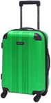 Kenneth Cole REACTION Out of Bounds Lightweight Hardshell 4-Wheel Spinner Luggage, Kelly Green, 20-Inch Carry On, Out of Bounds