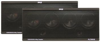 PYLE PLTWVS 6-Way Sunvisor Mount 200 Watt Tweeter System