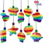 ArtCreativity Sand Art Bottle Necklaces Assortment for Kids, Bulk Pack of 60, Collection of Sand Art Craft Bottle Necklaces, Fun Party Supplies & Favors for Boys and Girls - Sand Sold Separately