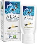 Aloe Cadabra Organic Personal Lubricant and Natural Vaginal Moisturizer with 95% Aloe Vera, Flavored Tahitian Vanilla