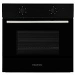 Russell Hobbs 70L, 60cm Wide, Single Electric Built-in Fan Oven and Grill in Black, 5 Oven Functions, RHFEO7004B