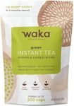 Waka Quality Instant Tea — Unsweetened Green Tea — Kenyan & Chinese Blend — 100% Tea Leaves — 4.5 oz Bulk Bag