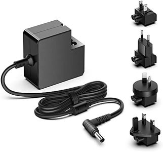HKY Alimentatore di rete 65 W 19 V per JBL Xtreme, Xtreme 2, FUGOO XL Bluetooth Speaker Box, Xtreme Special Edition ASUS/Toshiba/Lenovo Notebook Laptop Alimentatore NUC Mini PC modelli con Intel i3 i5