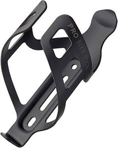 PRO BIKE TOOL Cage à Bouteilles d'eau pour vélo - Système de rétention sécurisé, Pas de Bouteilles perdues- Montage Rapide et Facile - pour Les vélos de Route et de Montagne- porte bidon vtt- Noir Mat