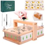 Aboofx Large Flower Press Kit, 6 Layers 11.8" x 8.3" Even Pressure DIY Arts and Craft Kit for Adults, Dried Flower Plant Preservation Kit