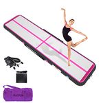 HIJOFUN Air Floor Mat 3M 4M 5M 6M Tumbling Mat Inflatable Gymnastics Thick 10cm/20cm with Pump for Youth/Adults