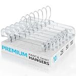 HOUSE DAY Clear Skirt Hangers with 