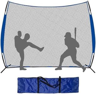 Sharellon Portable Sports Barrier Net with Carrying Bag 10×20 FT Safety Net for Baseball Basketball Soccer Lacrosse Field Hockey and Softball