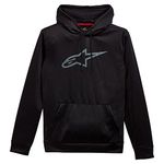Alpinestars Men's Athletic Hoodie, Black, XL