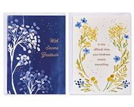 American Greetings Deluxe Sympathy Thank You Cards, Nature-Inspired (32-Count)